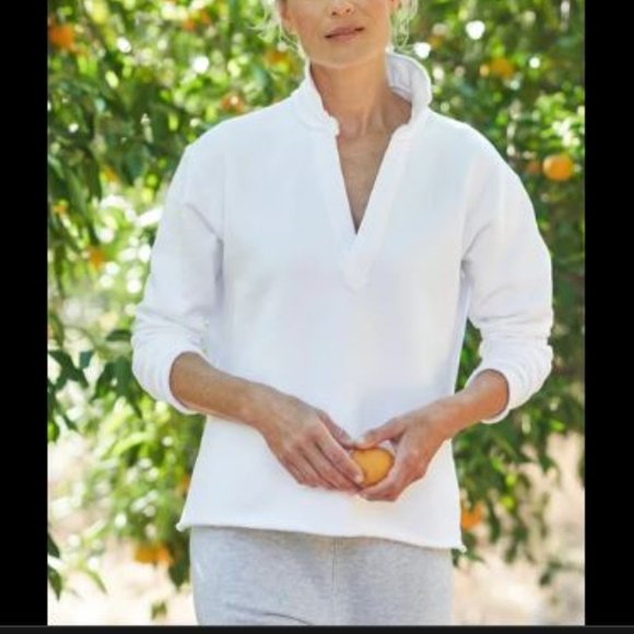 Frank & Eileen Heritage Jersey Popover Henley Top - Picture 4 of 16